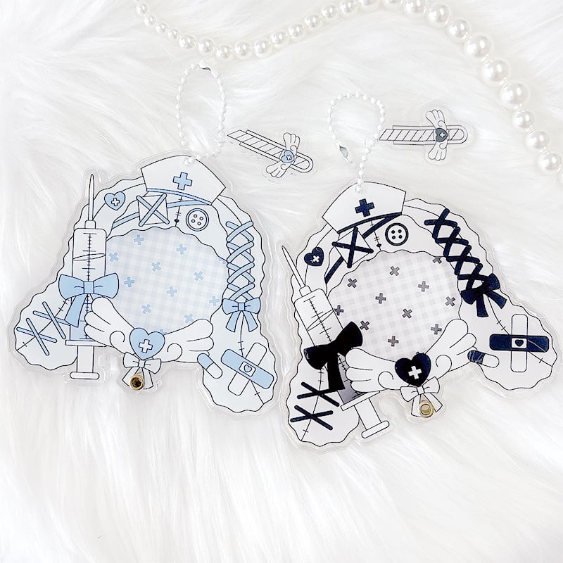 G.triGerオリジナル 推し活グッズ】チャーム付き缶バッジ用アクリル