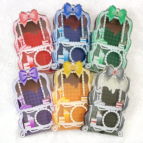 【G.triGerオリジナル 推し活グッズ】アクリルフレーム【アフタヌーンティー】 缶バッジ・カード用