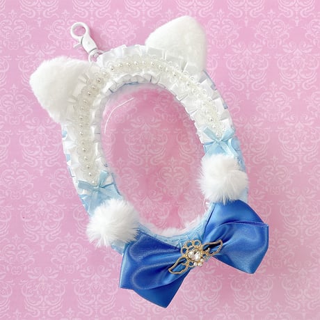 【G.triGerオリジナル】猫耳付きデコレーションぬいポーチ【ぬいバッグ,ぬいポーチ】【推し活グッズ】