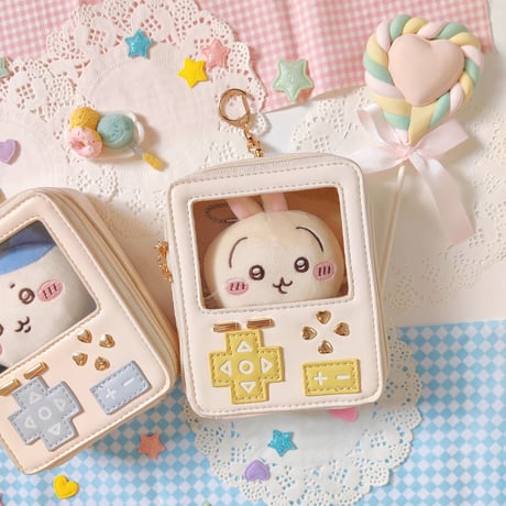 【荔枝百草园工作室】ゲーム機型ぬいポーチ【10cm用】