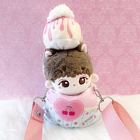 ぬい服】【PANDAPAN】ぬいぐるみ用着ぐるみキャップ(中華まん ぬい服】【PANDAPAN】ぬいぐるみ用着ぐるみキャップ(中華まん
