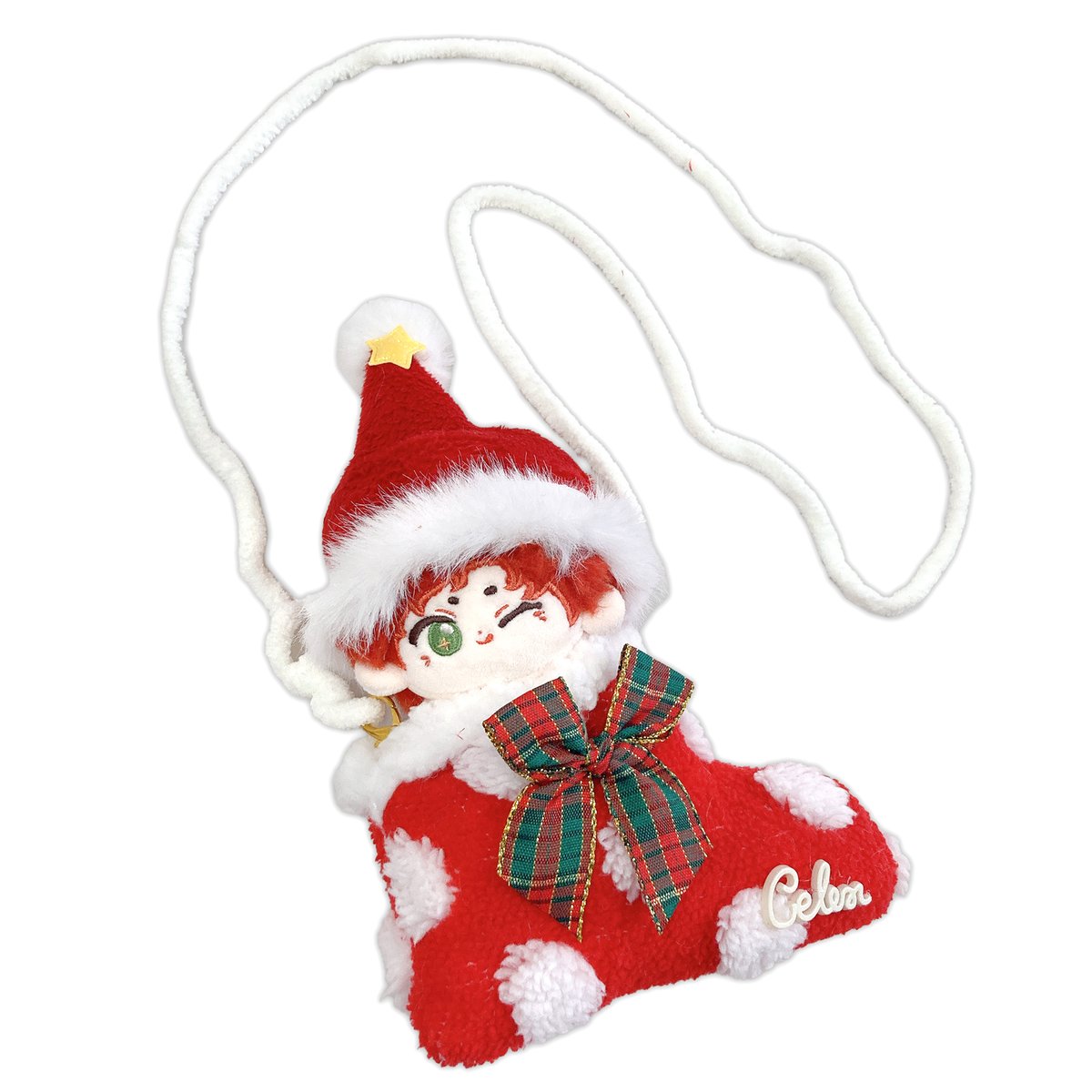 ぬい服】クリスマス靴下&サンタ帽セット 10cm用 | G.triGer