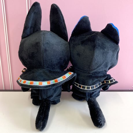 【ぬい服】エジプト神ぬい服【ポンチョ&パーカー&靴セット】  10cm用