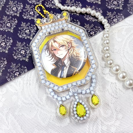 【G.triGerオリジナル】アクリルフレーム【ジュエリー】58mm缶バッジ・アクスタ用【推し活グッズ】