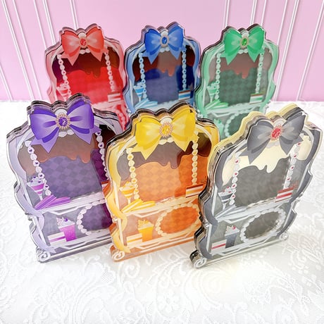 【G.triGerオリジナル 推し活グッズ】アクリルフレーム【アフタヌーンティー】 缶バッジ・カード用