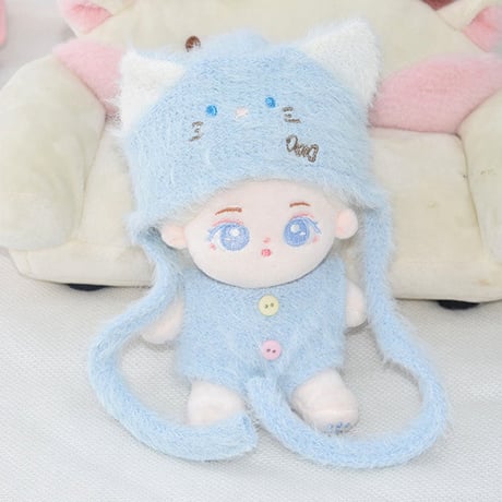 ぬい服　ぬいぐるみニット帽&着ぐるみセット　10cm用【推し活グッズ】