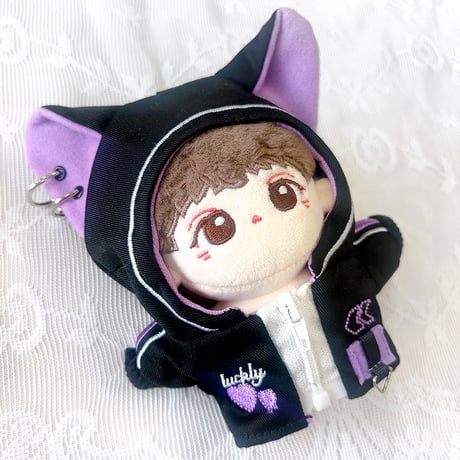 【ぬい服】猫耳サイバーパンクジャージ【推し活グッズ】