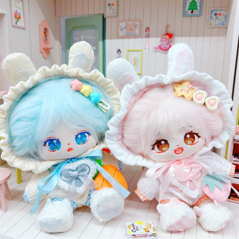 ぬい服】ぬいぐるみ用うさ耳着ぐるみ・ うさ耳シューズ・バッグセット