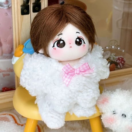 【ぬい服】ぬいぐるみ用もこもこ着ぐるみ/うさぎ・くま 10cm 用【推し活グッズ】
