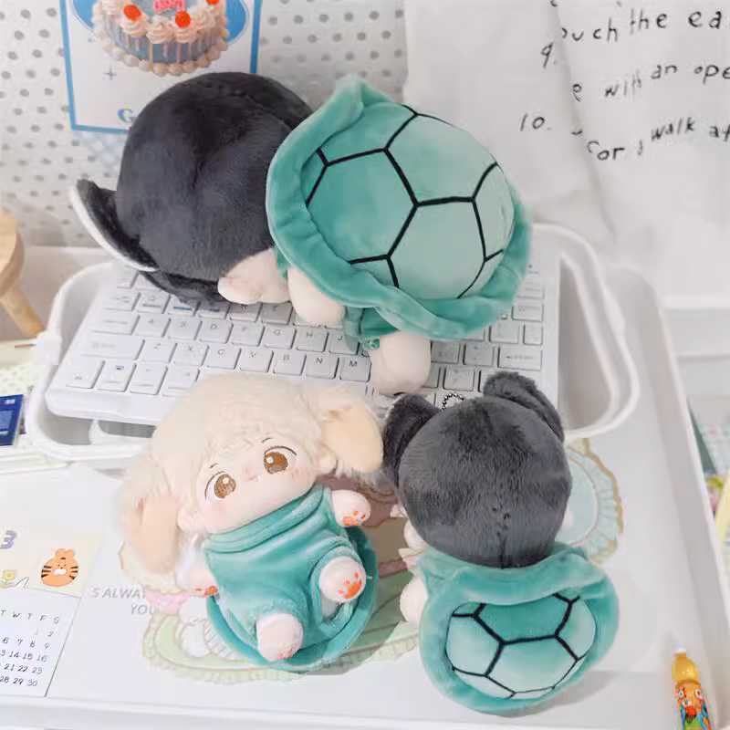 ぬい服】ぬいぐるみ用着ぐるみ【10cm~15cm用】亀【推し活グッズ