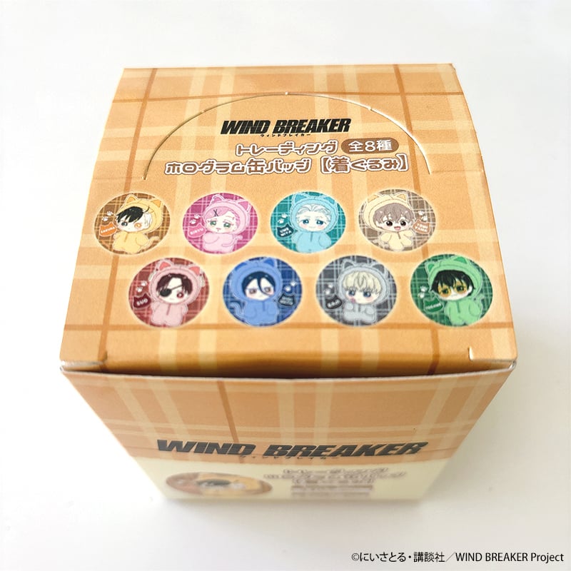 アニメ「WIND BREAKER」トレーディングホログラム缶バッジ | G
