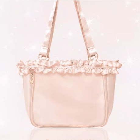 【FUYUUNEKO】カードケース付きフリル痛バッグ milk dolly【推し活グッズ】