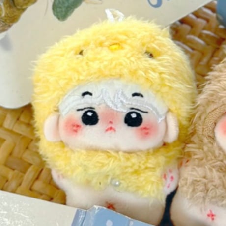 【ぬい服】ぬいぐるみ用着ぐるみキャップ 【くま、うさぎ、ペンギン、ひよこ】ミニサイズ  帽子【推し活グッズ】