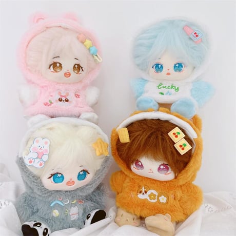 【ぬい服】ふわふわアニマル着ぐるみ【20cm用】【推し活グッズ】