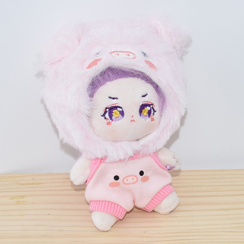 ぬい服 着ぐるみ 10〜11cm ❤︎ ペア おそろい ピンク 水色 ふたご etc-040-1.jpg