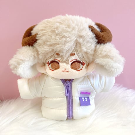 【ぬい服】ぬいぐるみ用中綿ジャケット　10~15cm用
