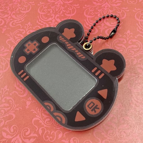 推し活グッズ ゲーム機型アクリルフレームキーホルダー