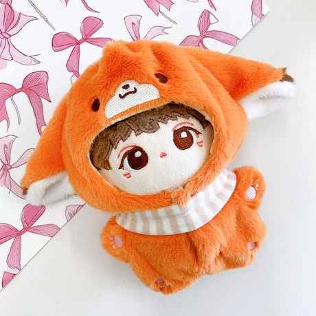 【ぬい服】ぬいぐるみ用スタイ付きアニマル着ぐるみ 10cm用【推し活グッズ】