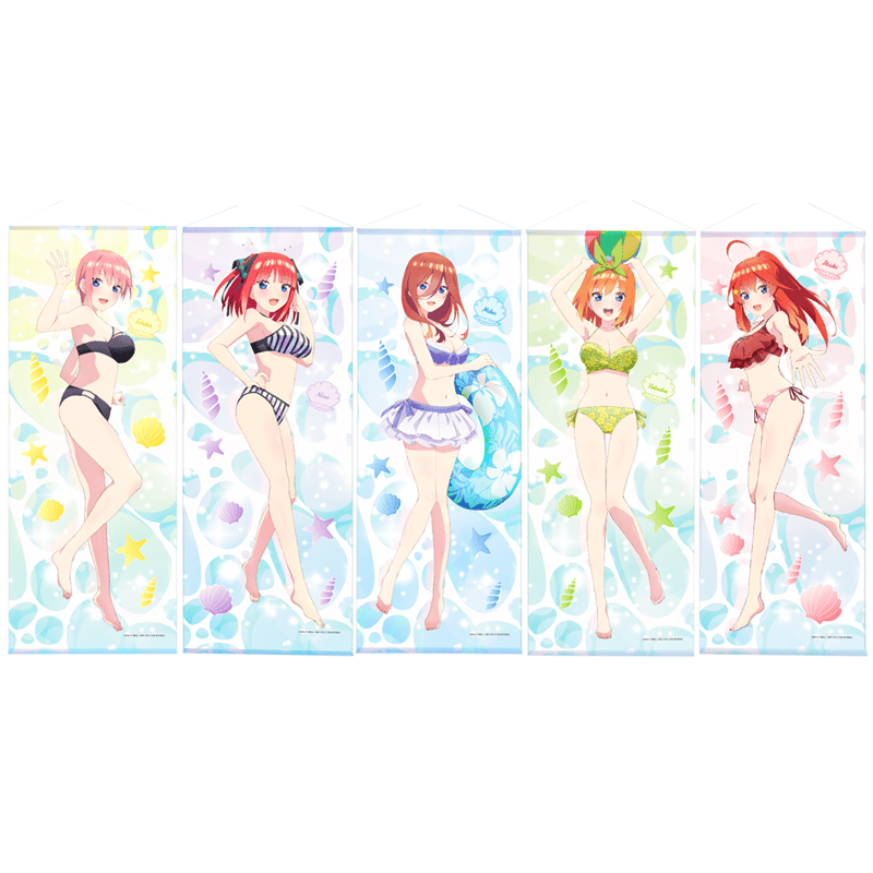 映画「五等分の花嫁」等身大タペストリー | G.triGer