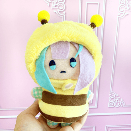 【ぬい服】ぬいぐるみ用着ぐるみ(蜂)/15cm用【推し活グッズ】