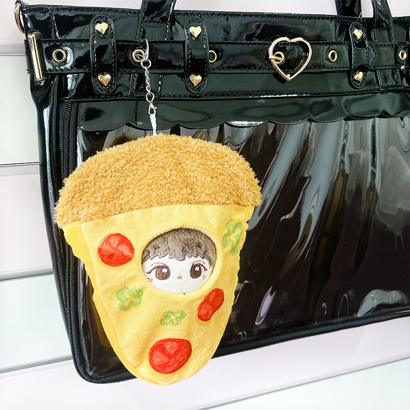 ぬい服】ぬいぐるみ用ピザ型着ぐるみ【10~15cm用】【推し活