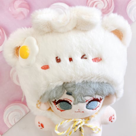 【ぬい服】ぬいぐるみ用着ぐるみキャップ 10cm用【推し活グッズ】