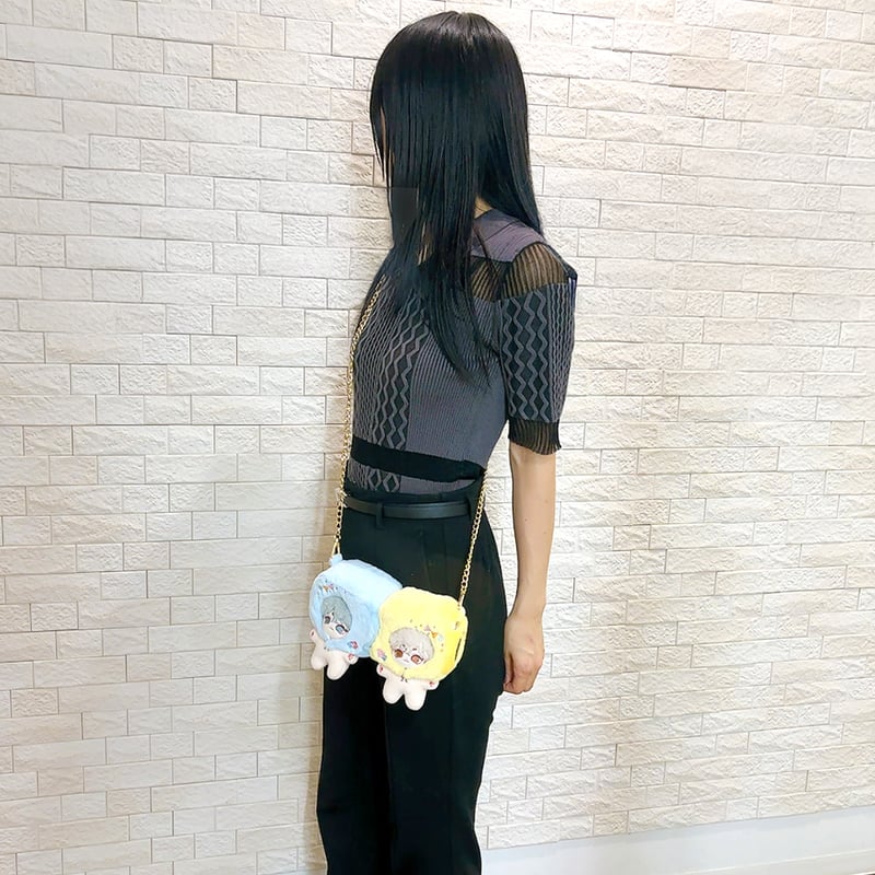 ぬい服】 缶バッジケース付きカスタマイズペアぬい服 10cm用 | G