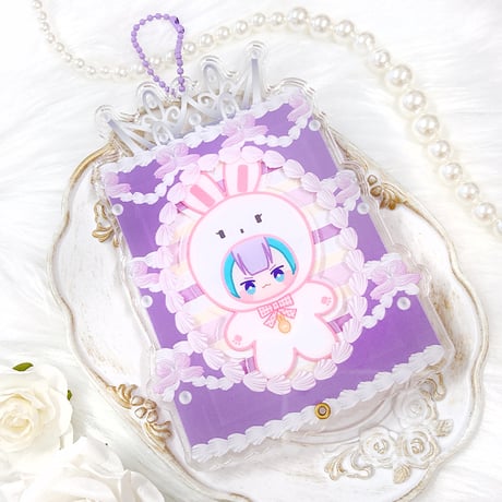 【G.triGerオリジナル 推し活グッズ】アクリルフレーム【ケーキ】【トレカ・アクスタ用】