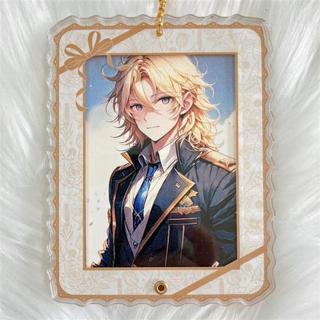 【G.triGerオリジナル 推し活グッズ】アクリルフレーム 【花柄】トレカ・アクスタ用