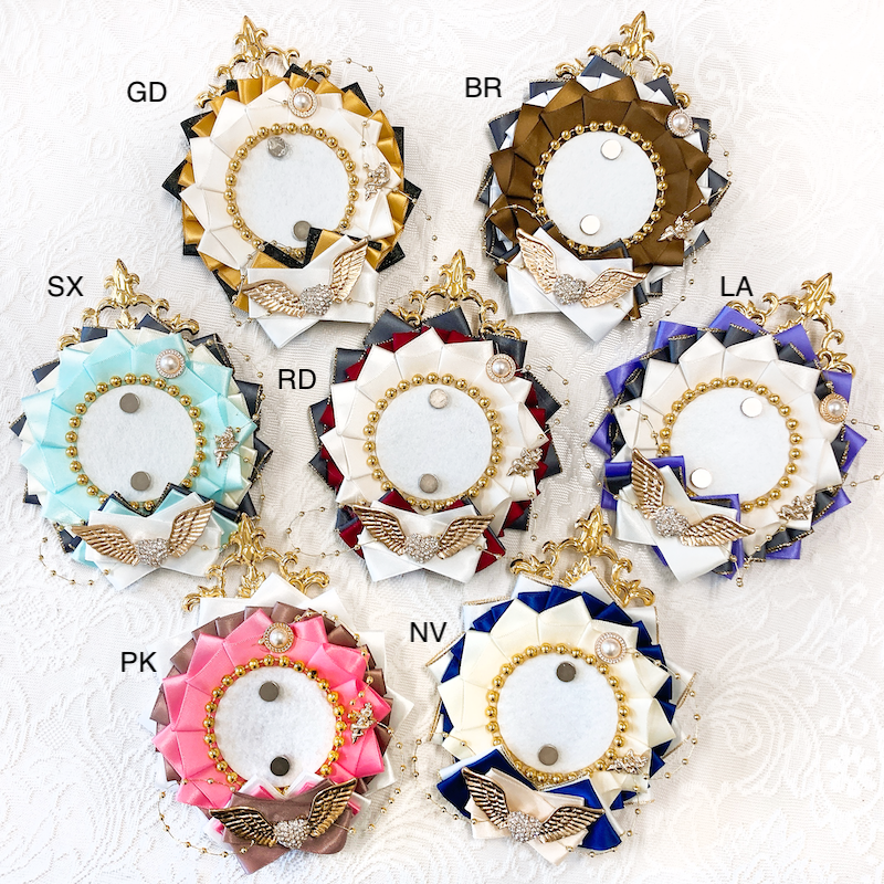 【M】rhode 正規品 toast ribbon セット　新品 ゴールドシップ○ロゼット2023○受注制作品 | サラブレッドライフ