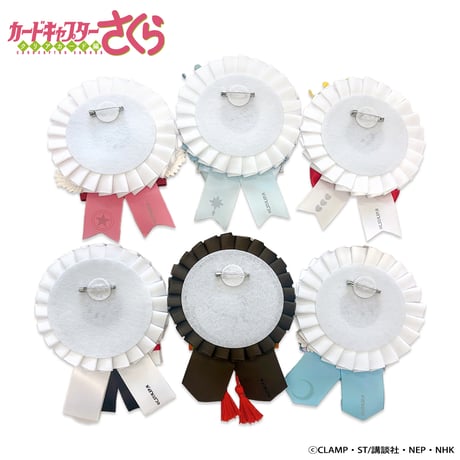 カードキャプターさくら クリアカード編 ロゼット&缶バッジセット