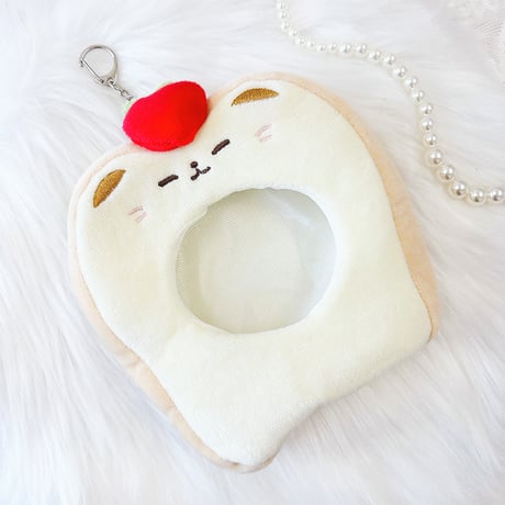 【ぬい服】ぬいぐるみ用食パン型着ぐるみ キーホルダー【10~15cm 用】猫・犬【推し活グッズ】