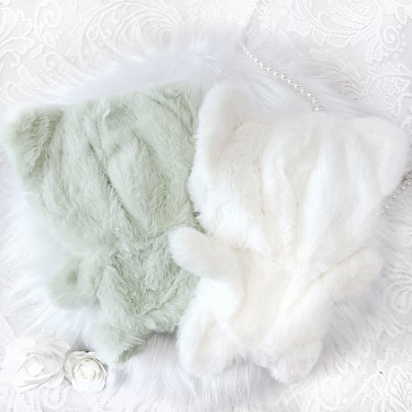 【ぬい服】ふわふわくま着ぐるみ【20cm用】【推し活グッズ】