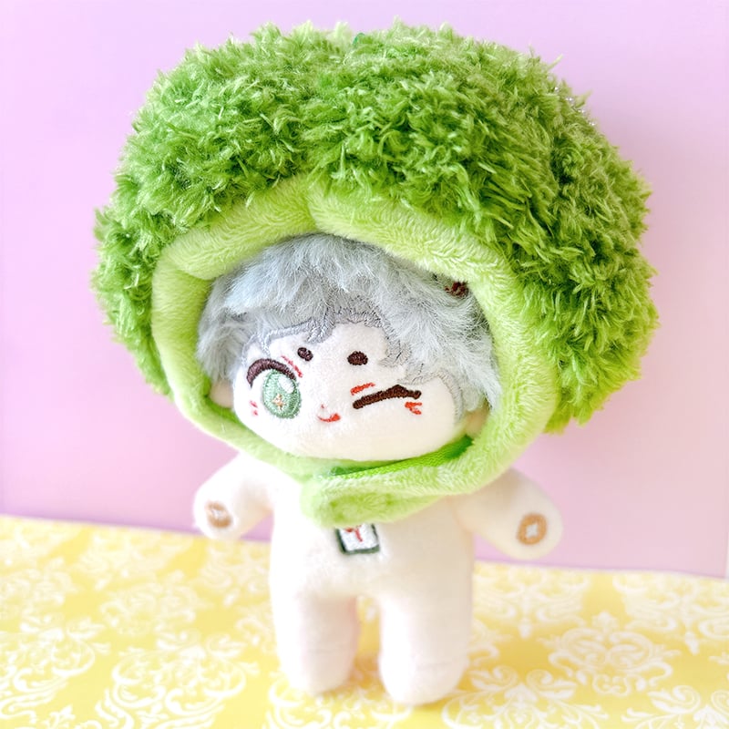 ぬい服 ぬいぐるみ用着ぐるみキャップ【ブロッコリー】10cm用【推し活