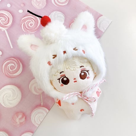 【ぬい服】ぬいぐるみ用着ぐるみキャップ 10cm用【推し活グッズ】