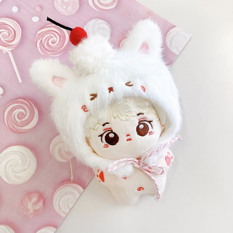 ぬい服 ♡ 10cm ♡ 着ぐるみ ♡ u14 ぬい服】ぬいぐるみ用着ぐるみキャップ 10cm用【推し活グッズ