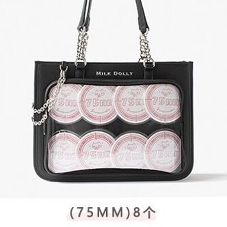 【FUYUUNEKO】アーガイル痛バッグ milk dolly【推し活グッズ】