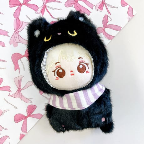 【ぬい服】ぬいぐるみ用スタイ付きアニマル着ぐるみ 10cm用【推し活グッズ】