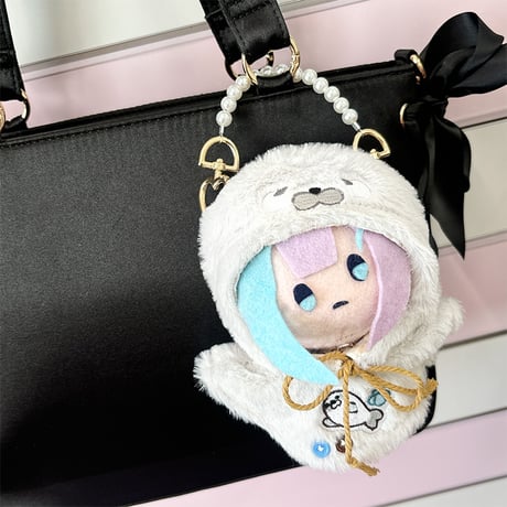 【ぬい服】ぬいぐるみ用ポンチョ (15cm 用 )【サメ・アザラシ】【推し活グッズ】