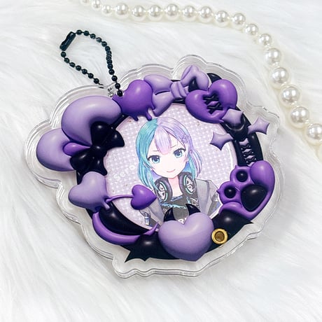 【G.triGerオリジナル 推し活グッズ】缶バッジ用アクリルフレーム 【ぷっくり】58mm用