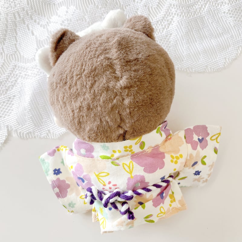 ぬい服】和装セット(浴衣&帯&狐面セット) 10cmぬいぐるみ用 | G.triGer