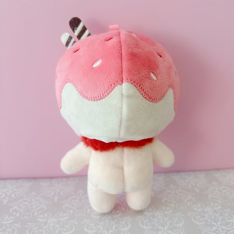 ぬいぐるみ用着ぐるみキャップ【アイス】10cm用【推し活グッズ】