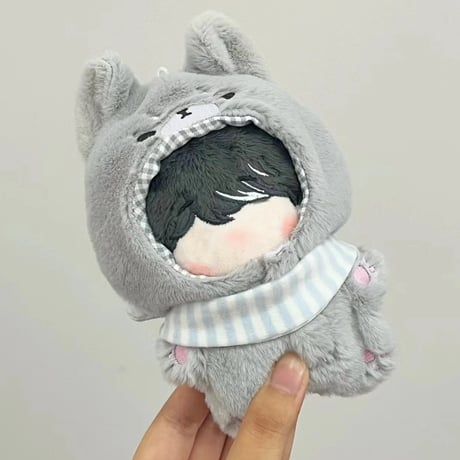 【ぬい服】ぬいぐるみ用スタイ付きアニマル着ぐるみ 10cm用【推し活グッズ】