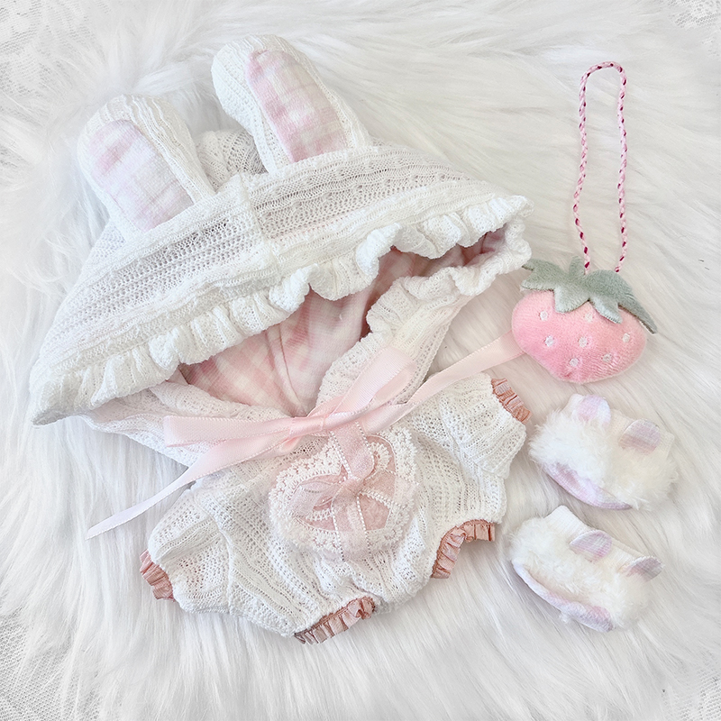 ぬい服】ぬいぐるみ用うさ耳着ぐるみ・ うさ耳シューズ・バッグ ぬい服】ぬいぐるみ用うさ耳着ぐるみ・ うさ耳シューズ・バッグ