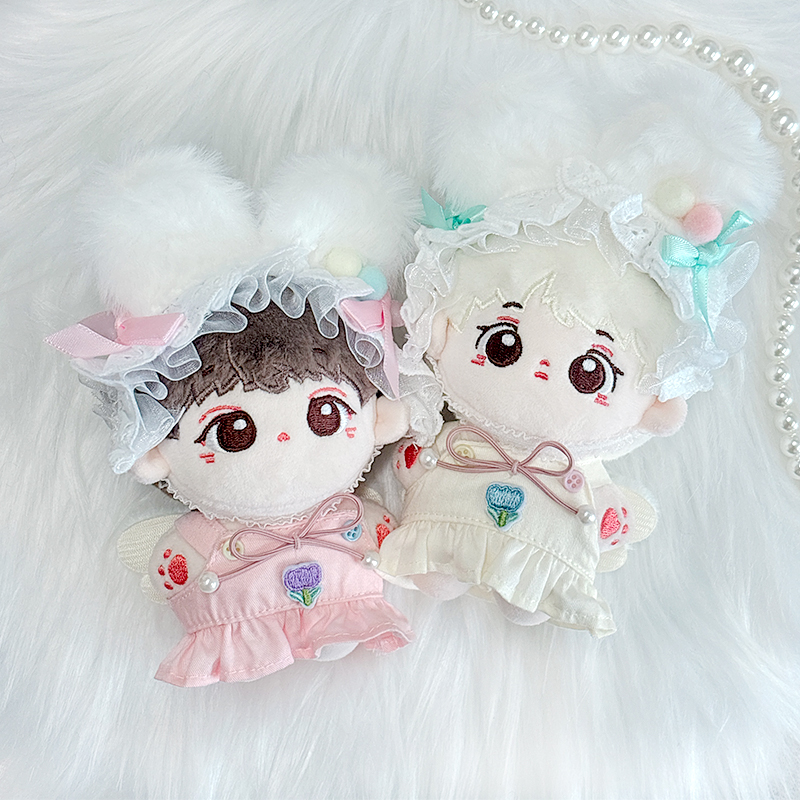 ハンドメイド★ドット♡*。ワンピースセット★ぬいぐるみバッジ用コスチューム CATEGORY 相関グッズ(ACCESSORY) | Hermeow's Shop