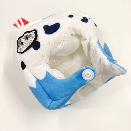 【ぬい服】牛乳パック型ぬいぐるみ用着ぐるみキャップ　10cm用【推し活グッズ】