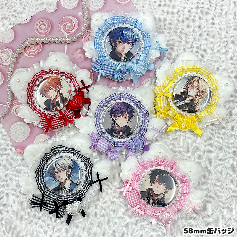 【即日匿名配送】Aqours ブラメロ 痛ロゼット 9個セット【缶バッジ付き】 即日匿名配送】Aqours ブラメロ 痛ロゼット 9個セット【缶バッジ