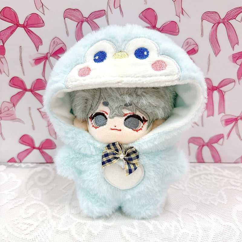 ぬい服】ぬいぐるみ用刺繍入りアニマル着ぐるみ 10cm 用【推し活 ぬい服】ぬいぐるみ用刺繍入りアニマル着ぐるみ 10cm 用【推し活