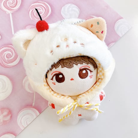 【ぬい服】ぬいぐるみ用着ぐるみキャップ 10cm用【推し活グッズ】