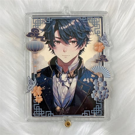 【G.triGerオリジナル 推し活グッズ】アクリルフレーム (中華)【トレカ・アクスタ用】